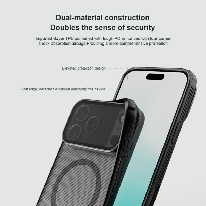Skal iPhone 17 Pro Max Nillkin Magnetic Camshield Prop