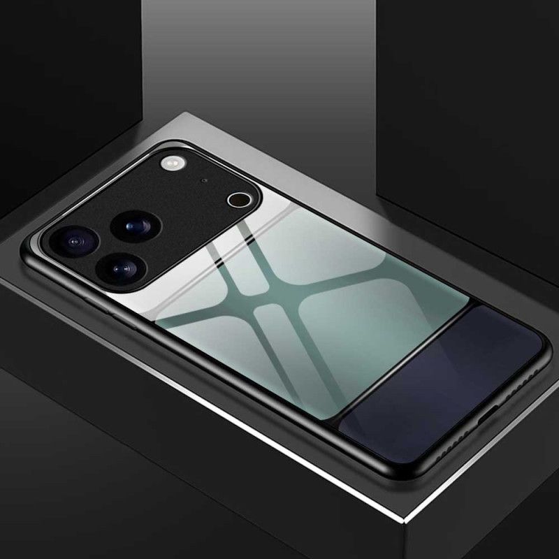 Skal iPhone 17 Pro Max Tvåfärgat Härdat Glas