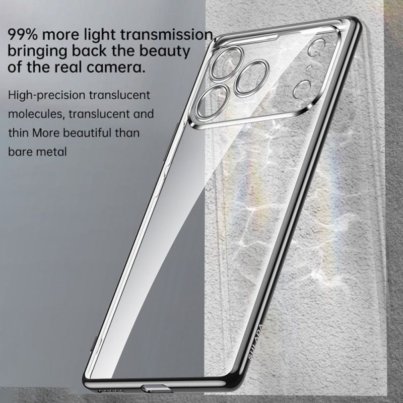Skal iPhone 17 Pro Max Ultratunt Genomskinligt