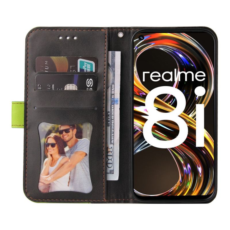 Fodral Realme 8i Bicolor