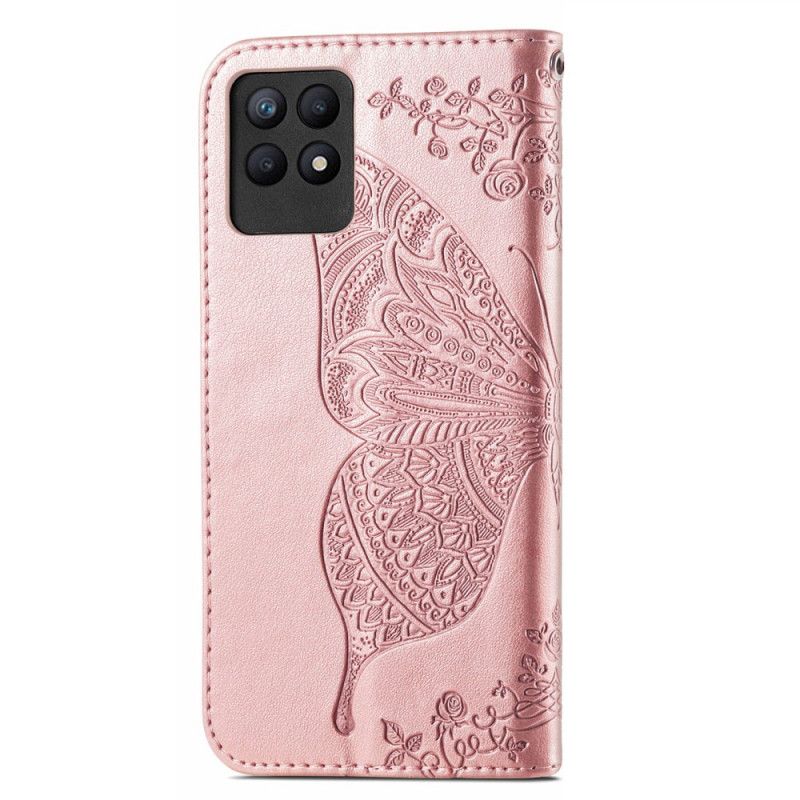 Fodral Realme 8i Halvfjärilar