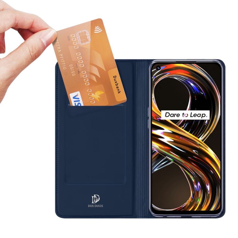 Folio-fodral Realme 8i Skin Pro Dux Ducis