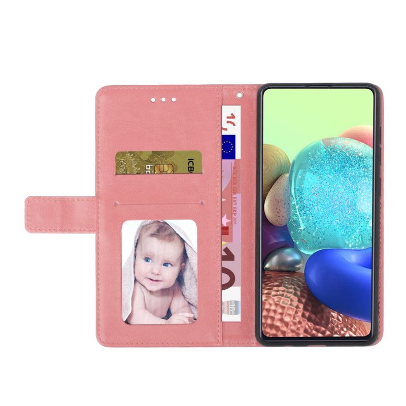 Läderfodral Realme 8i Telefonfodral Style Läder Geo Y Design