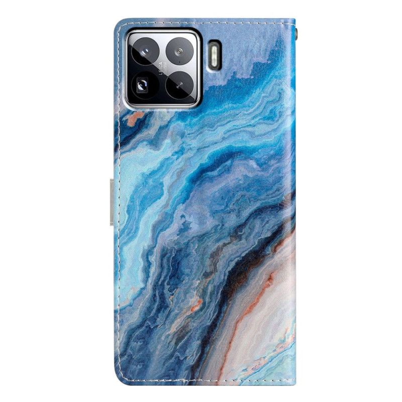 Fodral För Xiaomi 15 Pro Blå Marmor