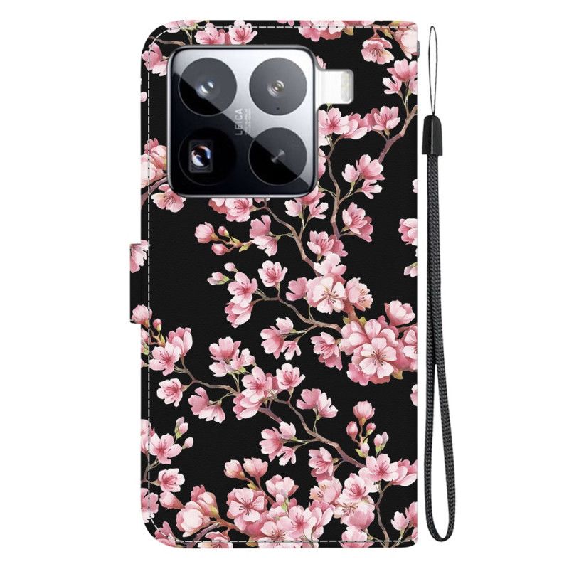 Fodral Xiaomi 15 Pro Plommonblommor