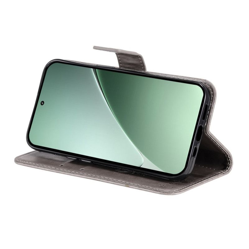 Läderfodral Xiaomi 15 Pro Telefonfodral Katt Och Träd