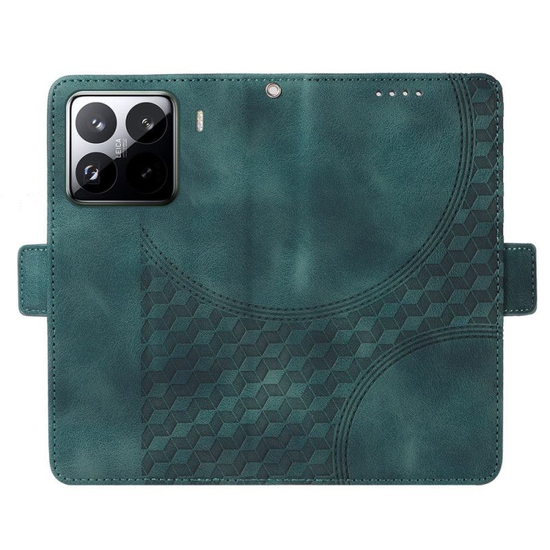 Läderskal Fodral Xiaomi 15 Pro Stjärnmönster