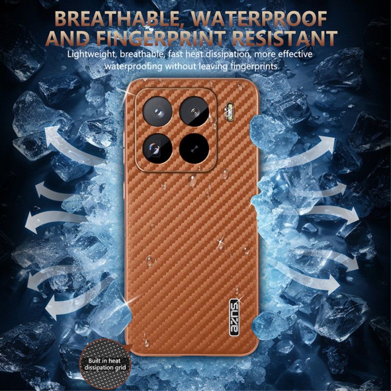 Skal För Xiaomi 15 Pro Kolfiberstruktur Azns