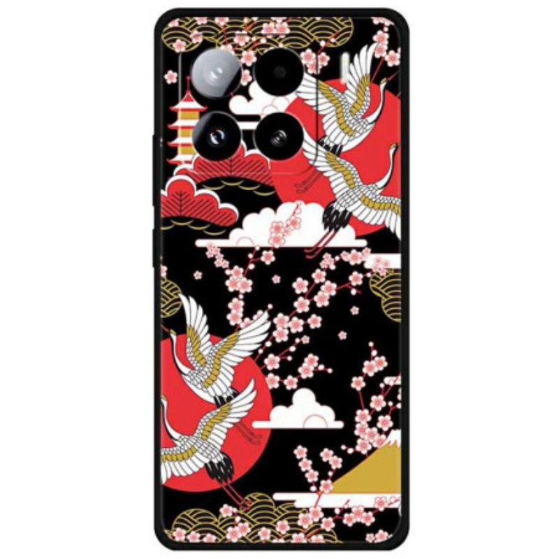 Skal Xiaomi 15 Pro Telefonfodral Fyra Tranor I Flykt