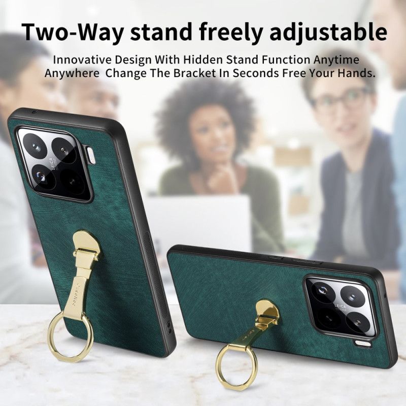 Skal Xiaomi 15 Pro Telefonfodral Hopfällbart Stativ Från Caseneo