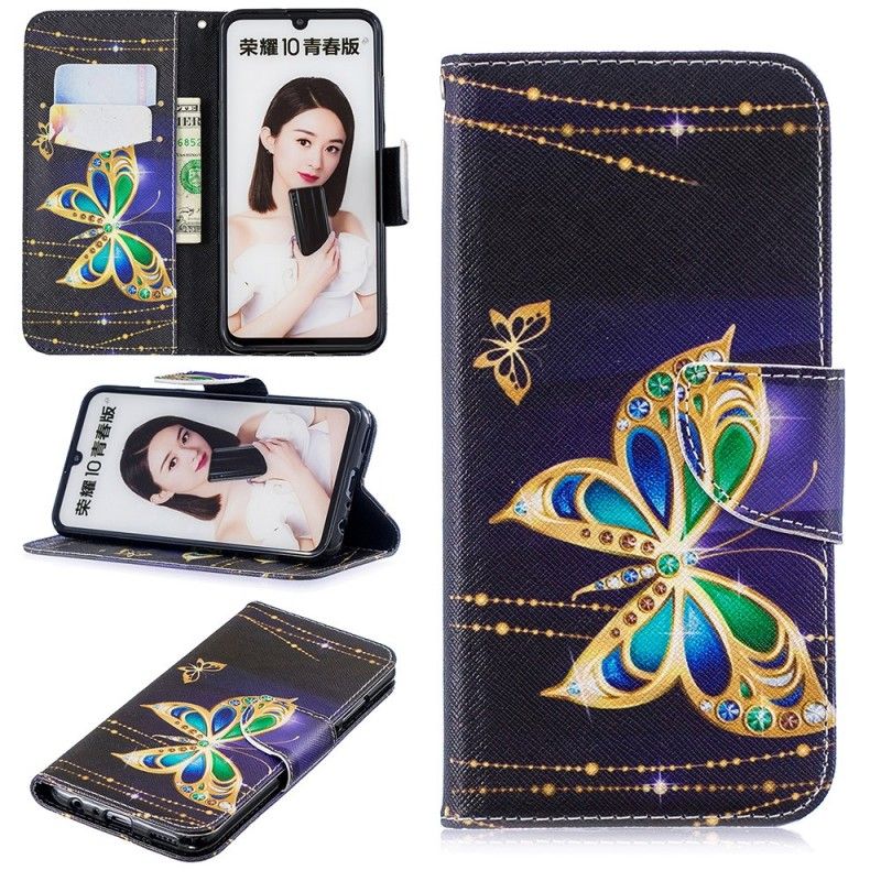 Fodral Huawei P Smart 2019 Magisk Fjäril