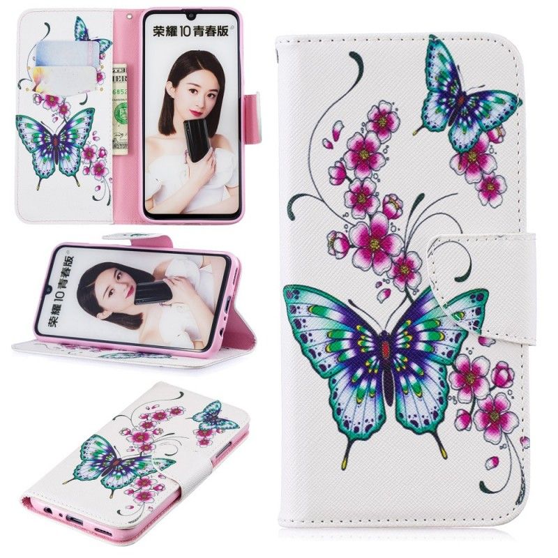 Fodral Huawei P Smart 2019 Underbara Fjärilar