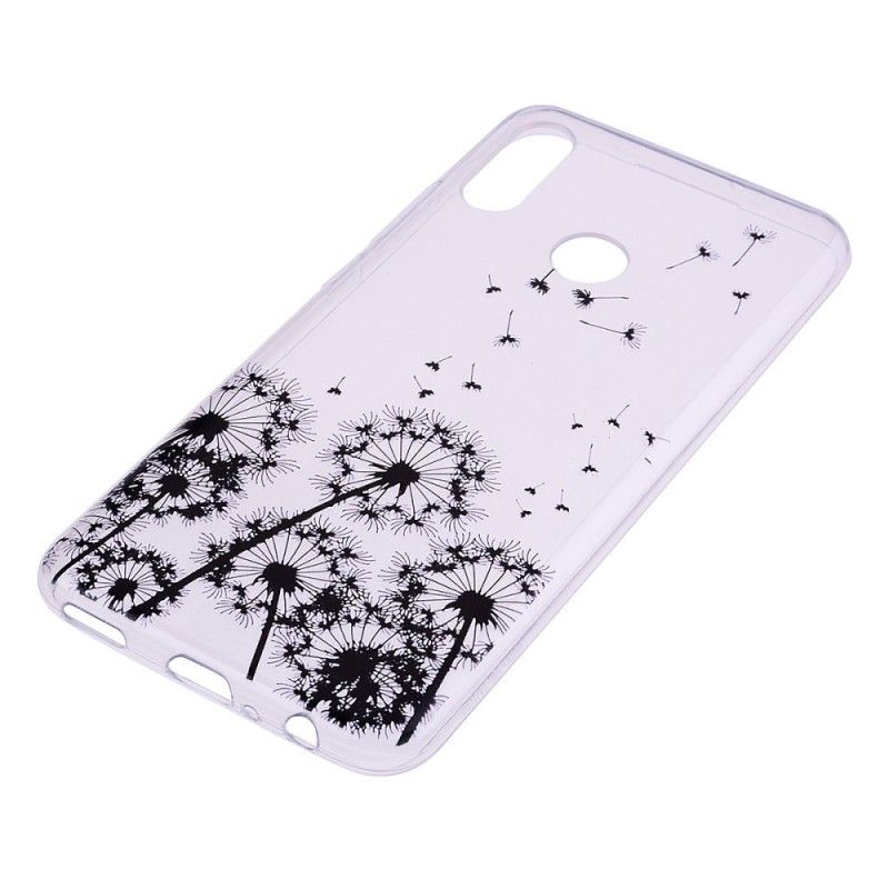Skal Huawei P Smart 2019 Mobilskal Svarta Maskrosor