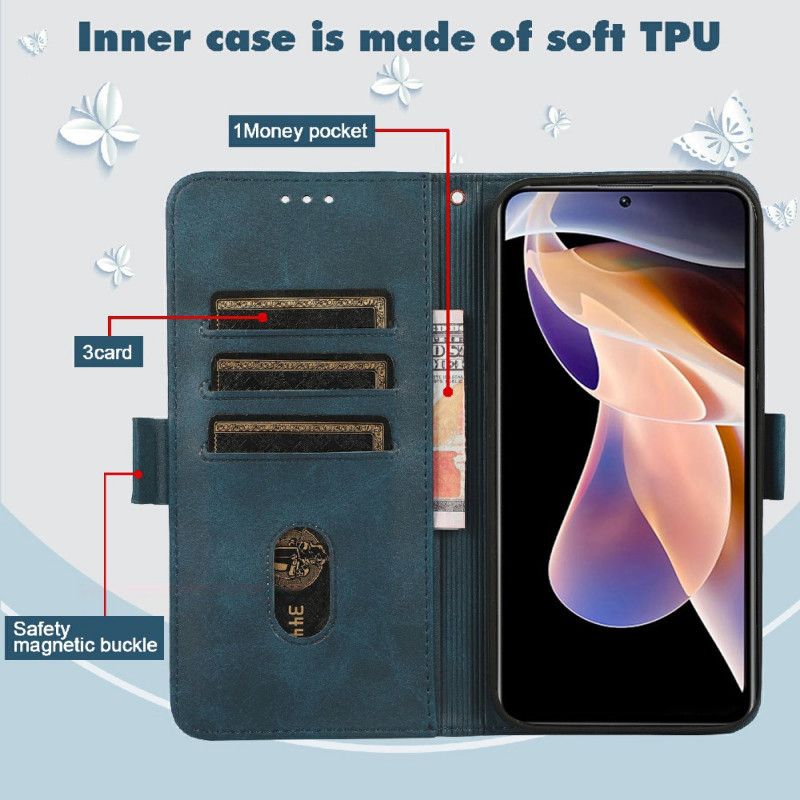 Fodral För Xiaomi Redmi Note 11 Pro / Note 11 Pro Plus Katt Och Fjärilar
