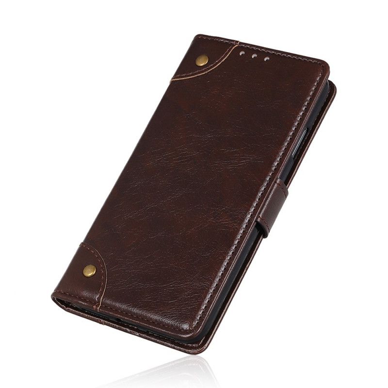 Fodral För Xiaomi Redmi Note 11 Pro / Note 11 Pro Plus Style Nappa Leather Vintage Nitar