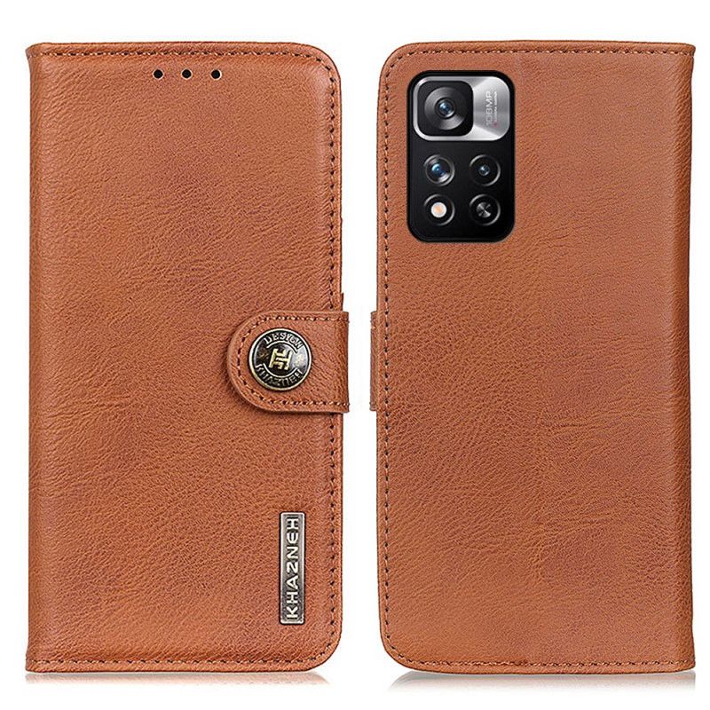 Fodral Xiaomi Redmi Note 11 Pro / Note 11 Pro Plus Faux Leather Retro Khazneh