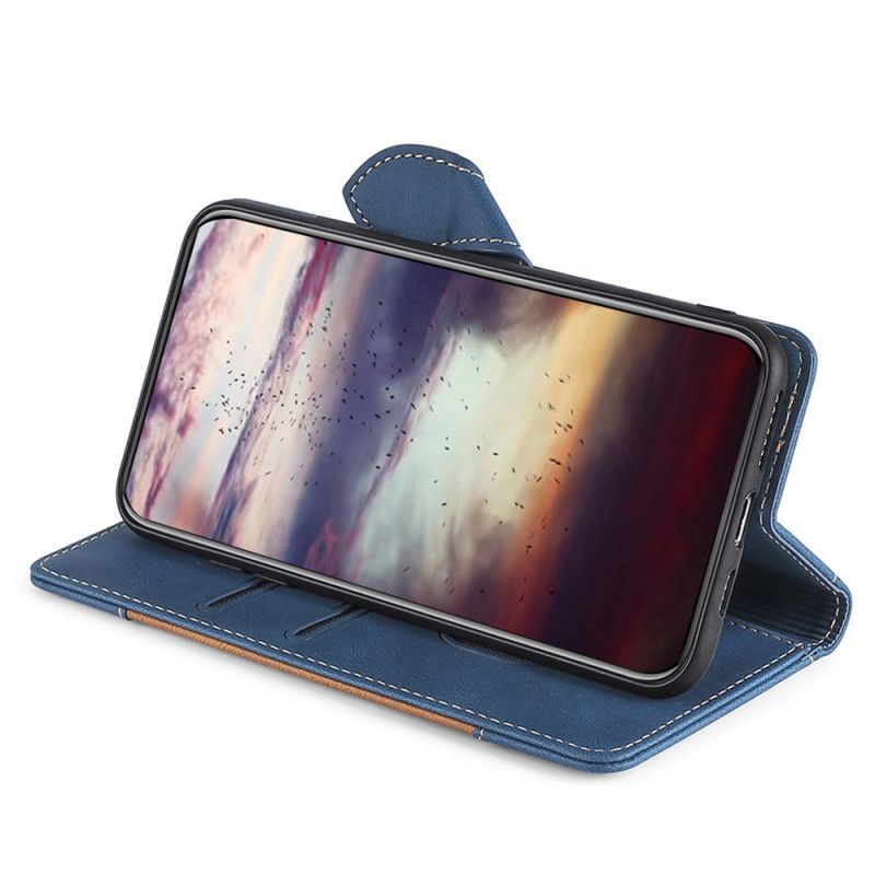 Fodral Xiaomi Redmi Note 11 Pro / Note 11 Pro Plus Tvåfärgat Konstläder Snyggt