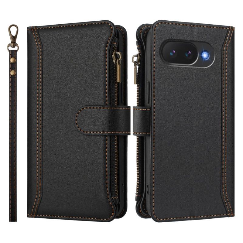 Fodral För Google Pixel 10a Plånbok Med 9 Kortfack