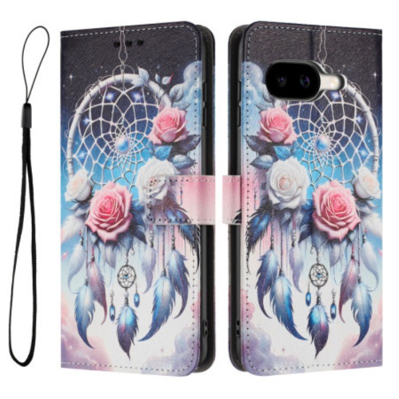 Läderfodral Google Pixel 10a Telefonfodral Vinterdrömfångare
