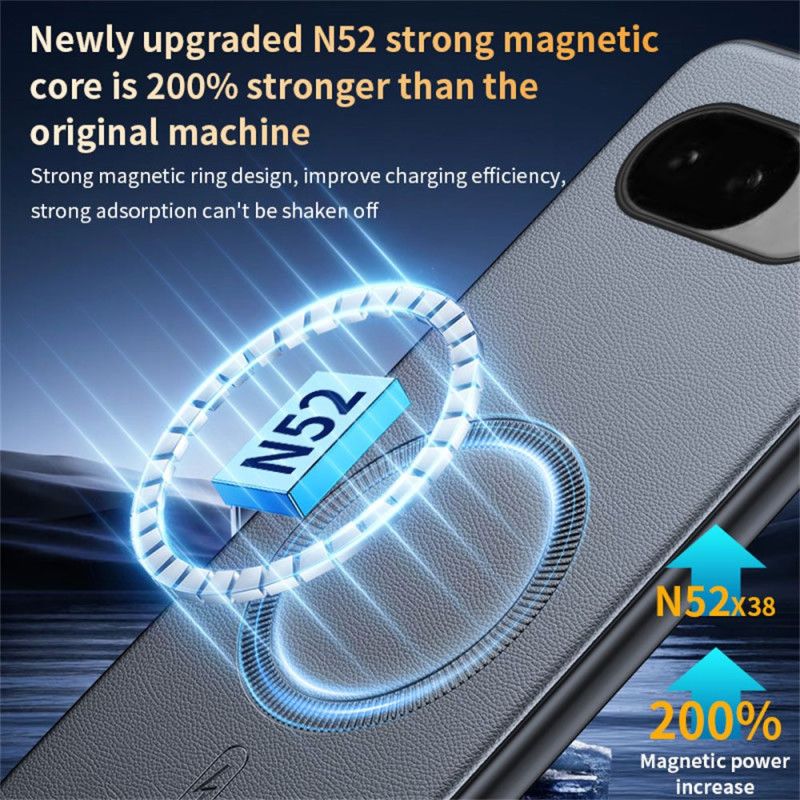 Skal För Google Pixel 10a Läderfodral