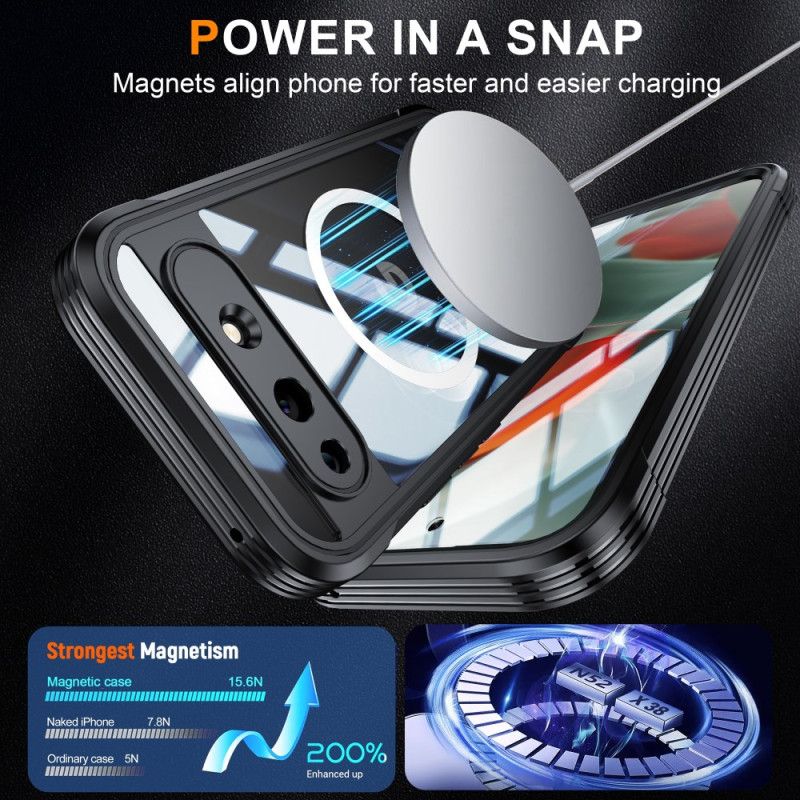 Skal Google Pixel 10a Magnetiskt Skärmskydd Med Härdat Glas