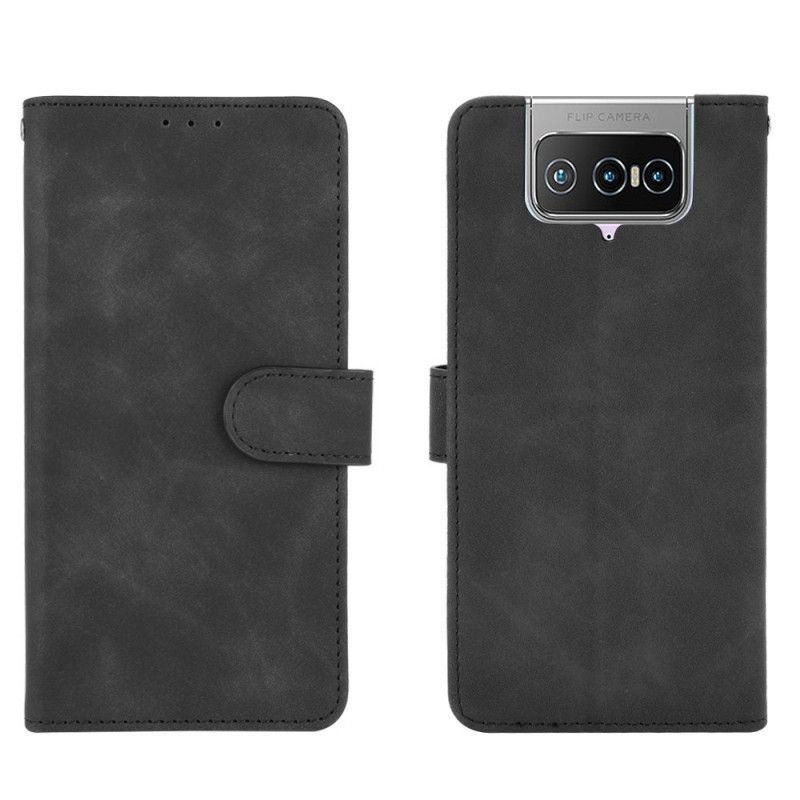 Fodral Asus Zenfone 7 / 7 Pro Svart Hud-Touch