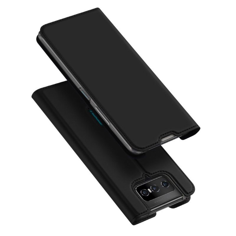 Folio-fodral Asus Zenfone 7 / 7 Pro Svart Pro Dux Ducis Hud