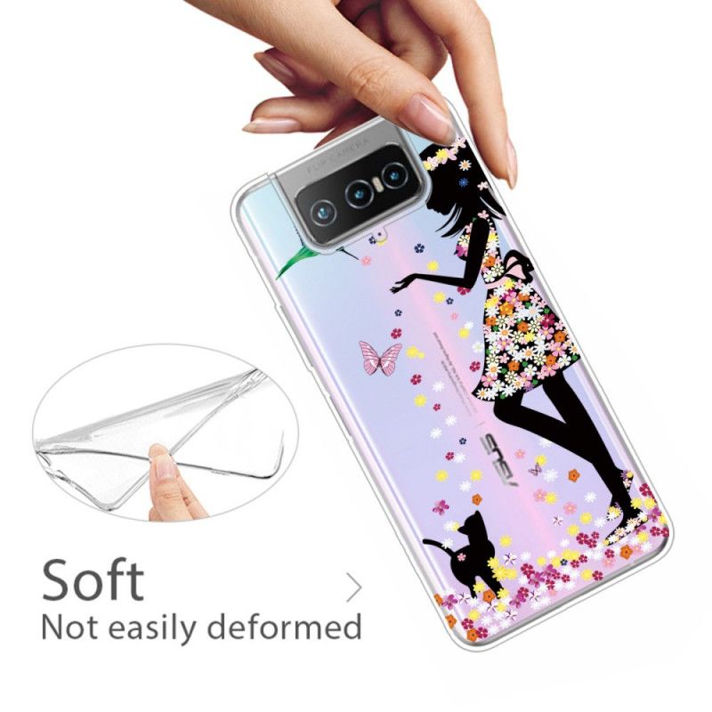 Skal Asus Zenfone 7 / 7 Pro Mobilskal Magisk Kvinna