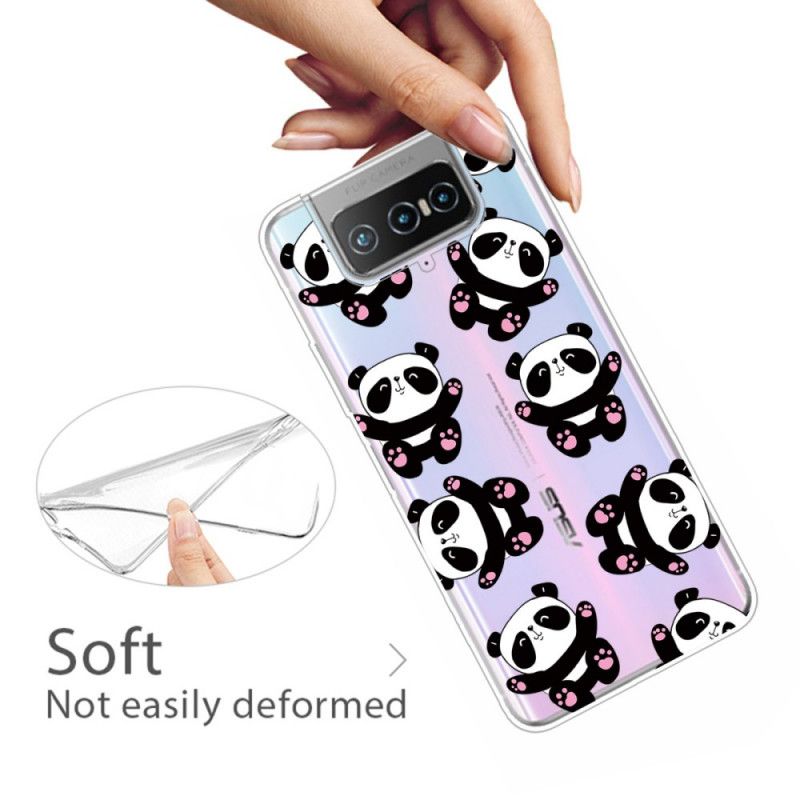 Skal Asus Zenfone 7 / 7 Pro Topp Roliga Pandor