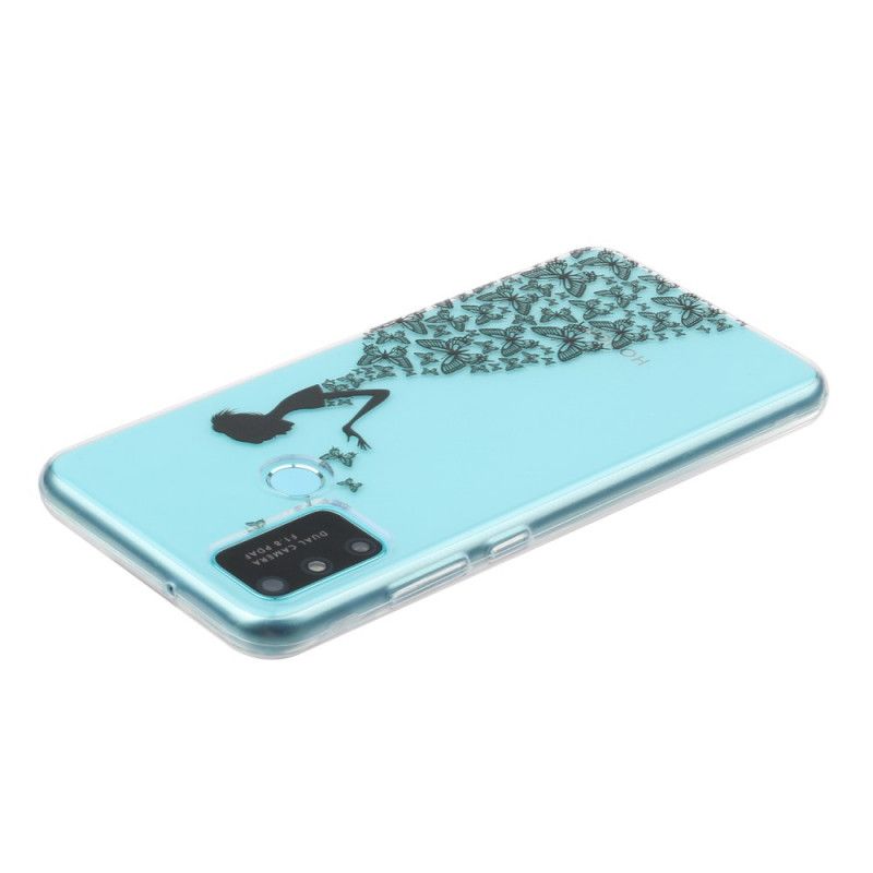 Skal Honor 9A Transparent Fjärilsklänning