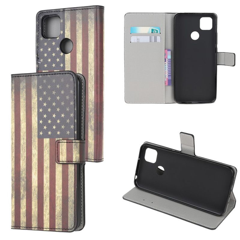 Fodral för Xiaomi Redmi 9C Amerikansk Flagga