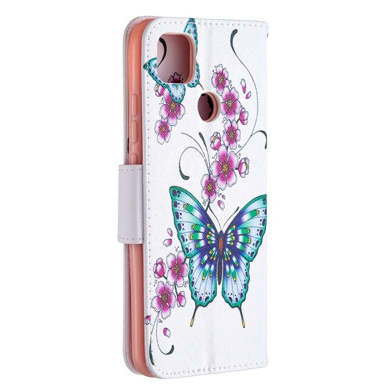 Fodral Xiaomi Redmi 9C Svart Otroliga Fjärilar