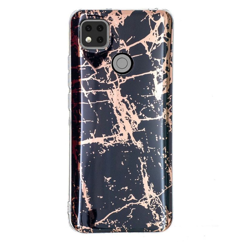 Skal för Xiaomi Redmi 9C Svart Ultra Designarmarmor