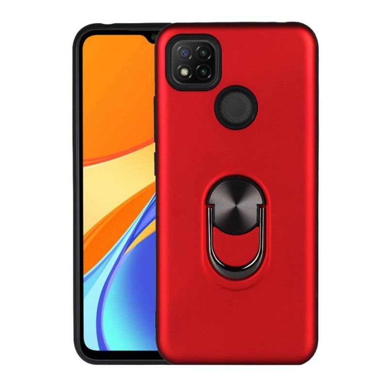 Skal Xiaomi Redmi 9C Svart Avtagbar Med Stödring