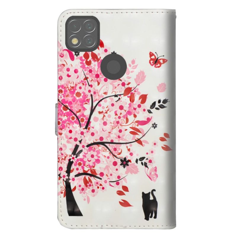 Skyddsfodral Xiaomi Redmi 9C Rosa Träd