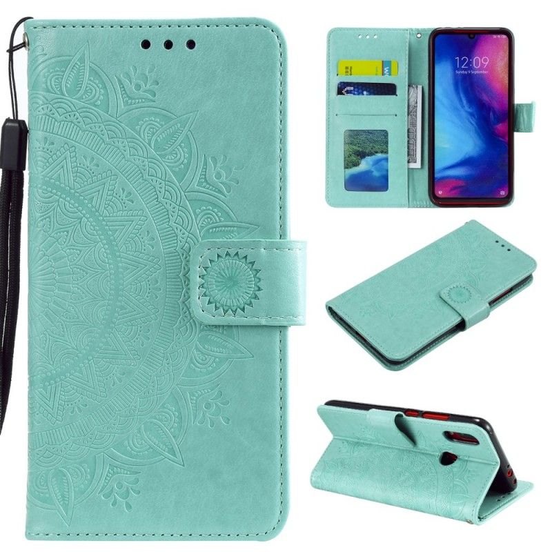 Fodral för Xiaomi Redmi Note 7 Grå Solmandala
