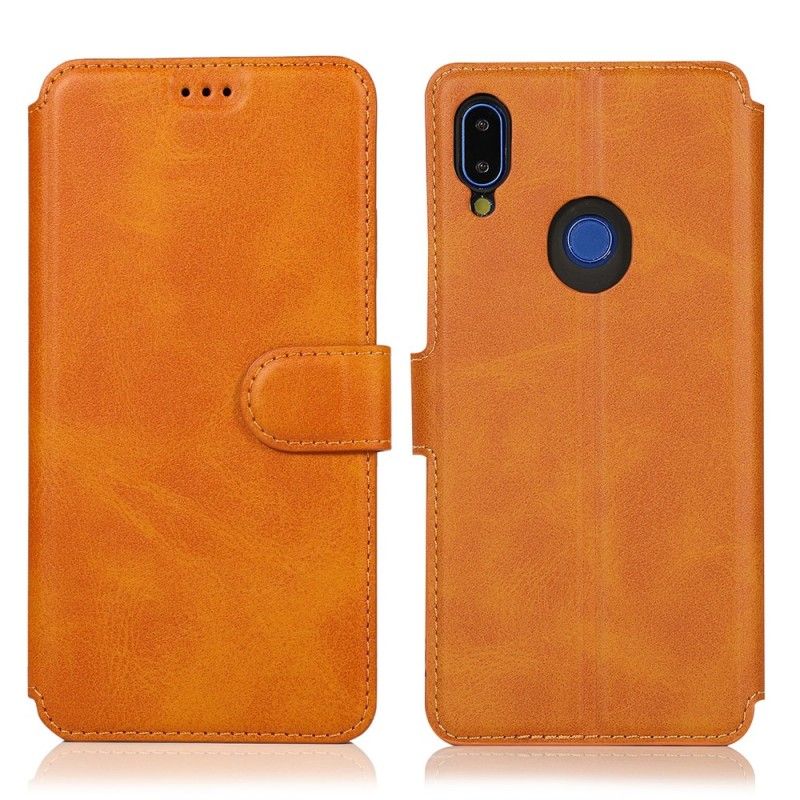 Läderfodral Xiaomi Redmi Note 7 Svart Extrem Lädereffekt