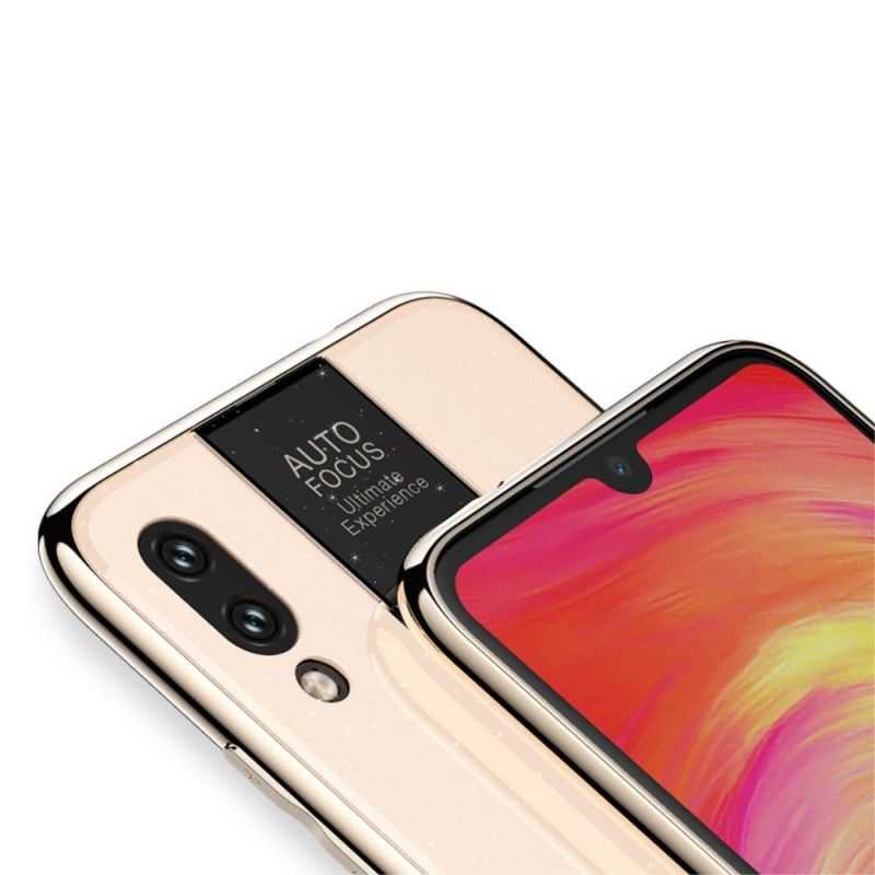 Skal för Xiaomi Redmi Note 7 Röd Galvaniserad Hybrid