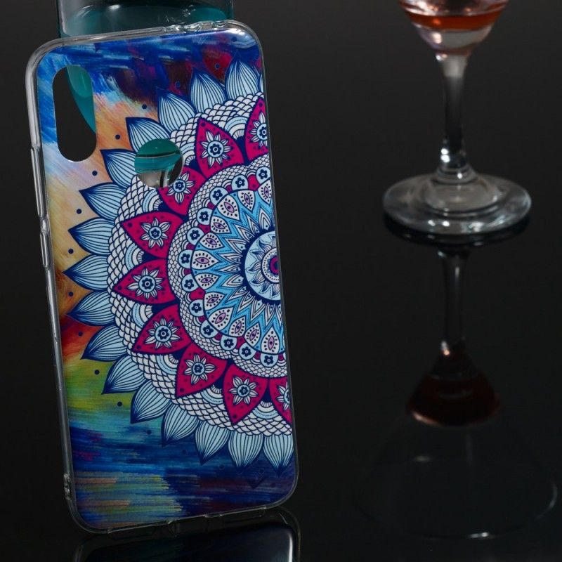 Skal Xiaomi Redmi Note 7 Fluorescerande Mandala