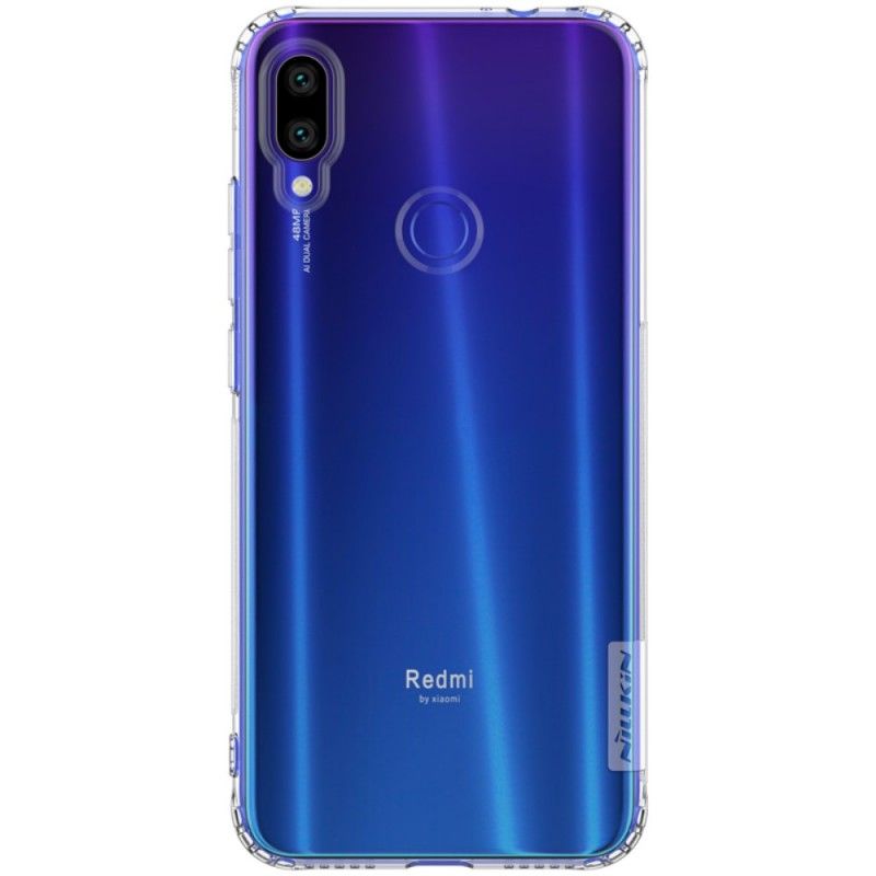 Skal Xiaomi Redmi Note 7 Grå Transparent Nillkin