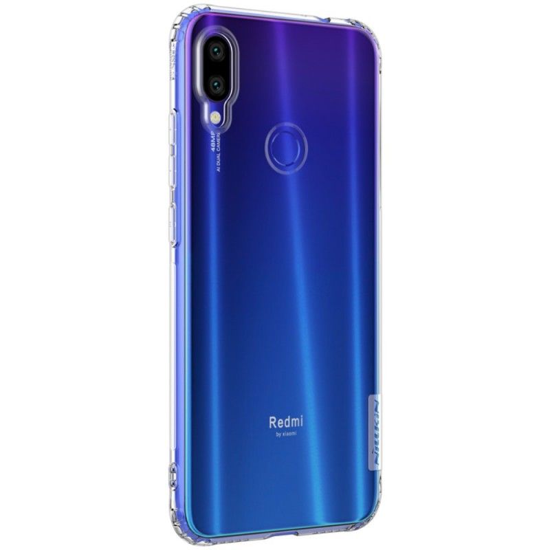 Skal Xiaomi Redmi Note 7 Grå Transparent Nillkin