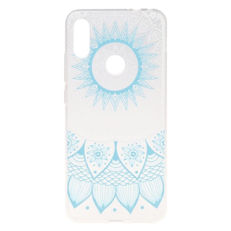 Skal Xiaomi Redmi Note 7 Rose Transparent Färgglad Mandala
