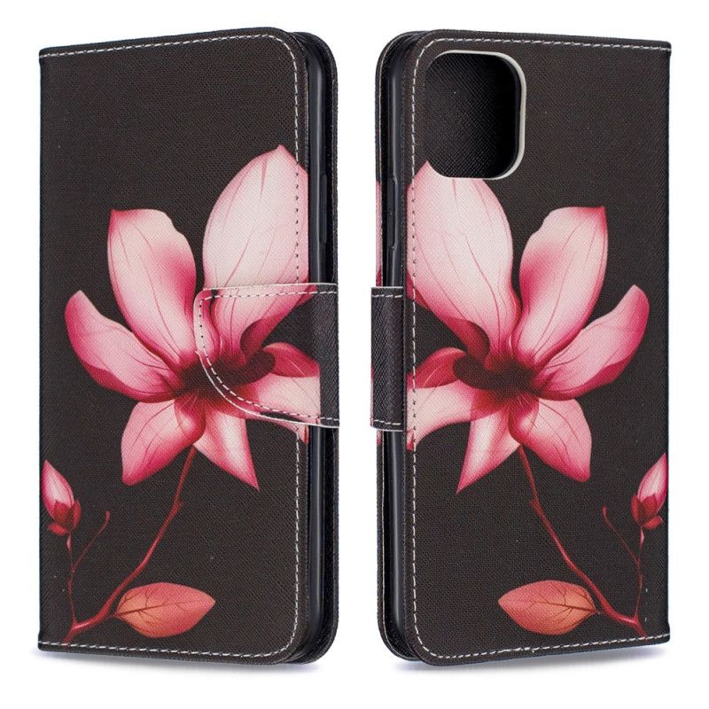 Fodral för iPhone 11 Pro Max Rosa Blomma