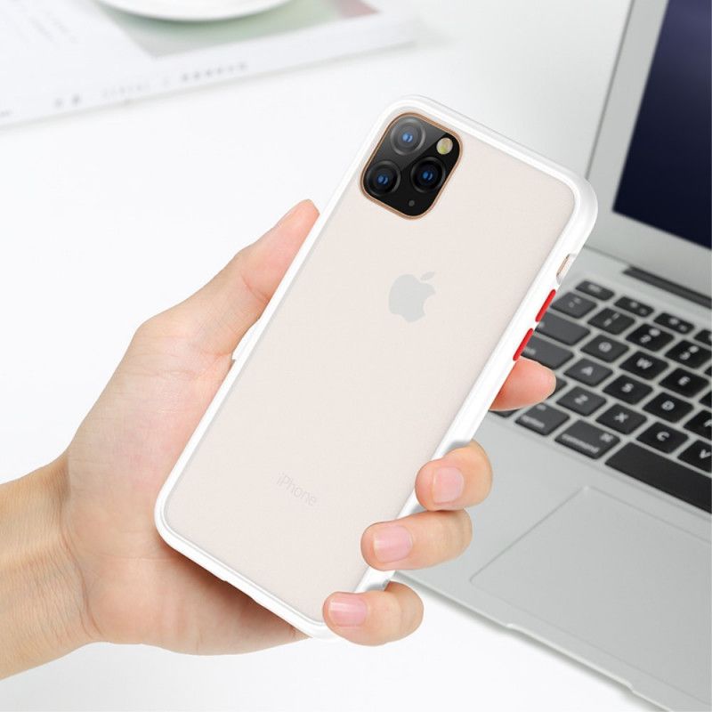 Skal för iPhone 11 Pro Max Svart Genomskinliga Bänkar