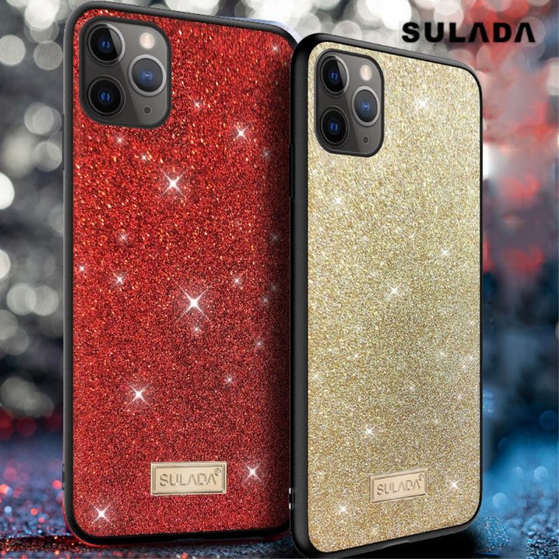 Skal för iPhone 11 Pro Max Svart Sulada Glitter