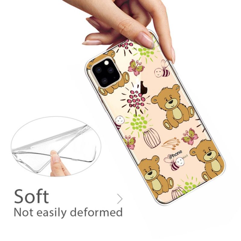 Skal iPhone 11 Pro Max Övre Nallebjörnar
