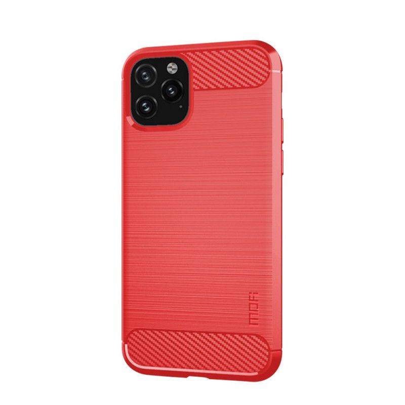 Skal iPhone 11 Pro Max Svart Mofi-Borstat Kolfiber
