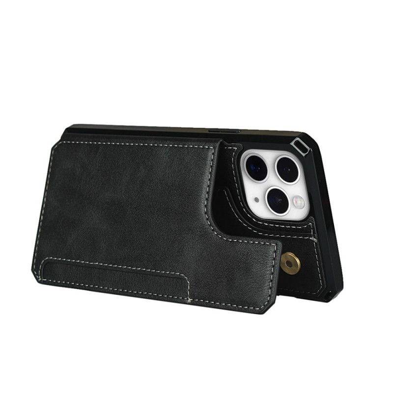 Skal iPhone 11 Pro Max Svart Multifunktionell Med Rem