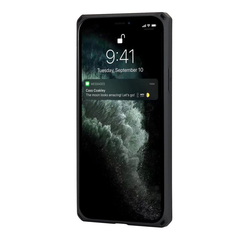 Skal iPhone 11 Pro Max Svart Vertikal Och Horisontell Korthållare