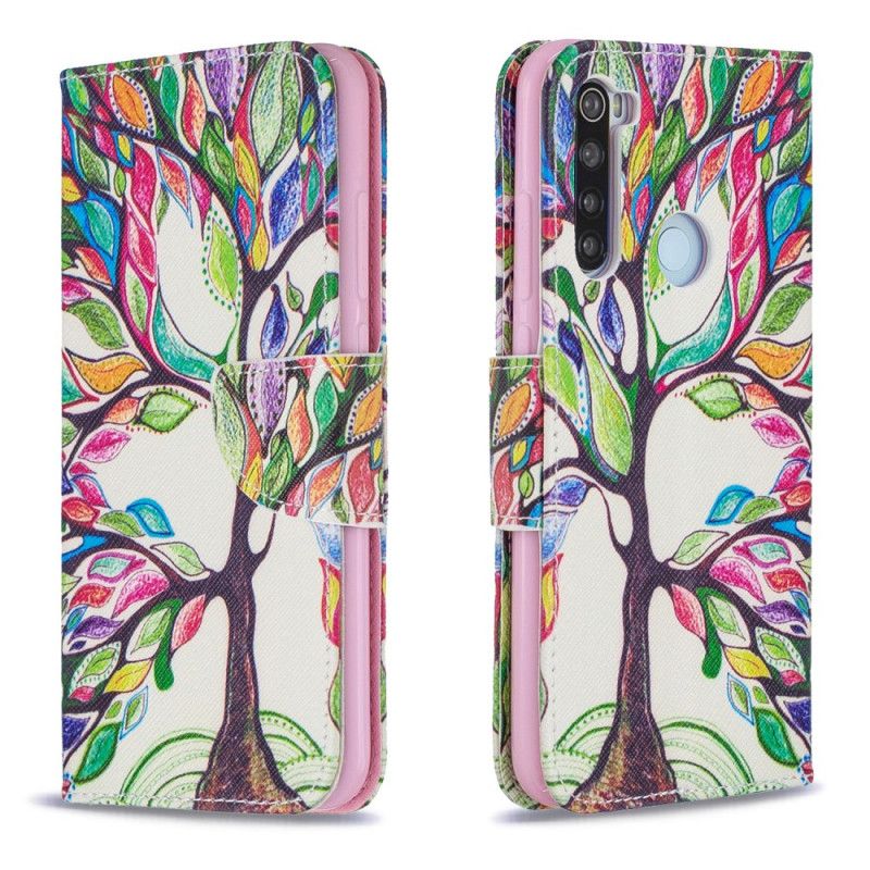Fodral för Xiaomi Redmi Note 8 Färgat Träd